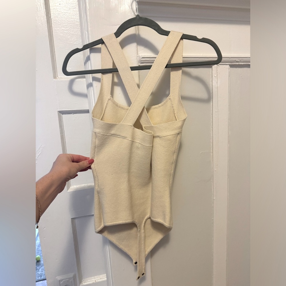 Cream Body Suit